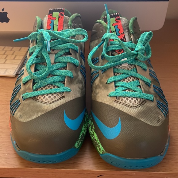 Nike lebron x low tarp green - Picture 2 of 11
